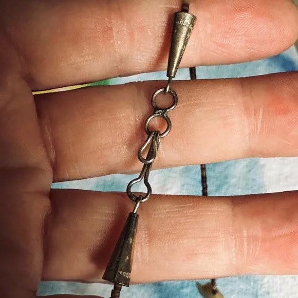 CYBER SALE Zuni Turquoise Stone Carved Fetish Animal Necklace. - Picture 8 of 12